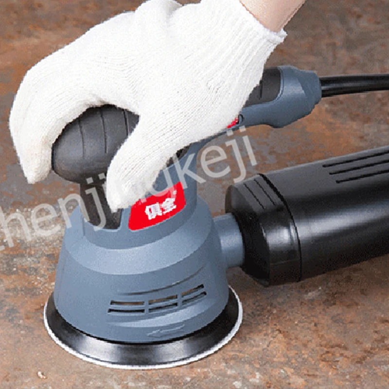 

Small Mini Woodworking Electric Sander Grinding Machine Multifunction Plug-in Polisher Grinding Disc Six-speed Speed Regulation