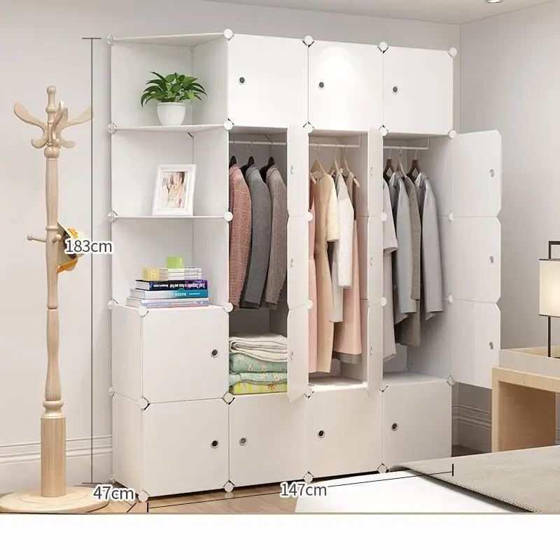 MODEL U Для спальни Penderie Meuble Range Armario De Almacenamiento Armadio Guardaroba Mueble Closet Guarda Roupa шкаф для одежды - Цвет: MODEL U