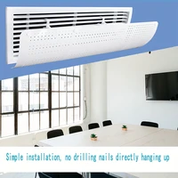 household office central air conditioning windshield to prevent direct blowing adjustable air conditioning cover