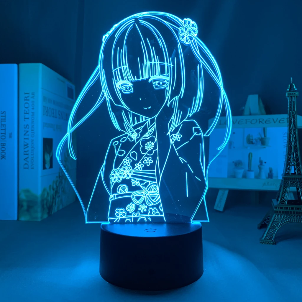 Аниме Nekopara Shigure Minaduki светодиодный ночник для украшения дома подарок на день
