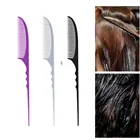 Расческа с крысиным хвостом, расческа для подчеркивания, парикмахерская, окрашивание, цветное плетение, фольгирование, парикмахерская, отдельная щетка для разделения, аксессуары для волос