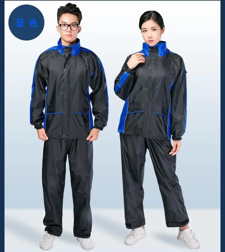 Женский плащ-дождевик в байкерском стиле водонепроницаемый черный плащ для