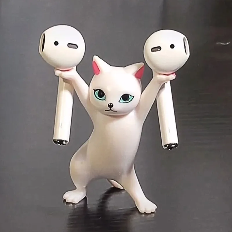 

Cat Pen Holder Cat Coffin Bracket Kids Funny Cat Pen Holder Kids Adult Doll Toy Gift Weightlifting Cat Pen Holders Storage Tools