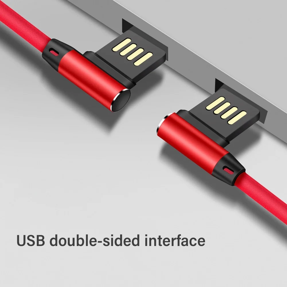 Кабель для быстрой зарядки Micro USB Type C 90 градусов длина 1 м|Переходники и адаптеры| |