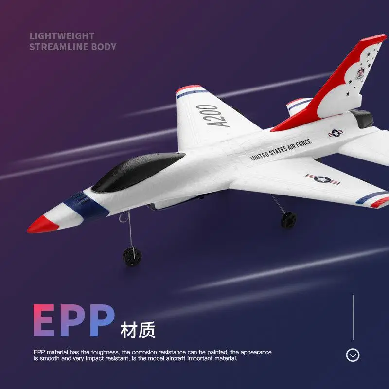 Wltoys XK A200 радиоуправляемый самолет Квадрокоптер 2 4G 2CH фиксированное крыло EPP