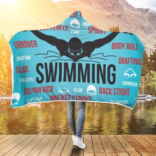 Мягкое одеяло с капюшоном для занятий спортом хоккеем футболом баскетболом