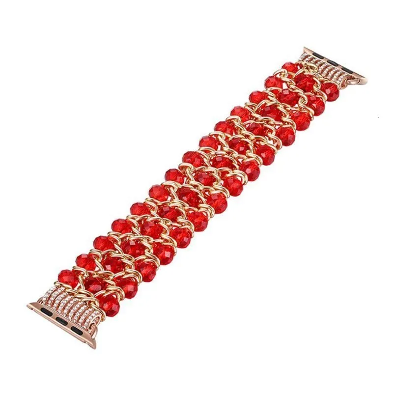 FOHUAS Highquality Natural Gray agate band for Apple watch Replacement wrist women's fashion Wrist Strap With Adapters 38MM 42MM