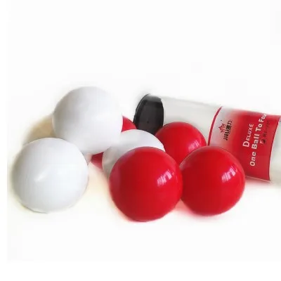 

43mm Deluxe Multiplying Balls (White or Red) One to Four balls Soft,Magic Tricks,For Professional Magicians,Illusion,Magia Toys