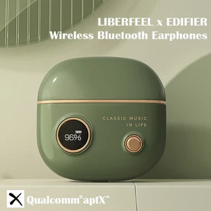 liberfeel x edifier wireless bluetooth earphones vintage design classic music in life fashion mini earbuds sport aptx headphone free global shipping