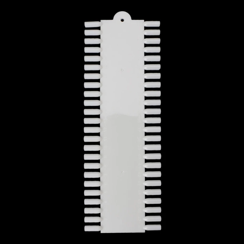 48 подсказок кремово Белая Практика ногтевого искусства польский дисплей DIY