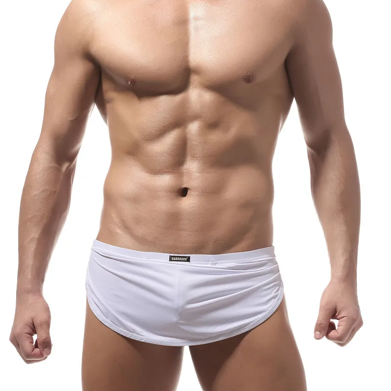 

Lounge Pyjama Sleep Bottoms Mannen Sexy Ondergoed Shorts Boxers Casual Thuis Comfortabele Side Split Losse Pyjamabroek Boxers