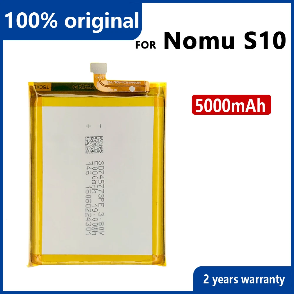 

100% Оригинальный аккумулятор 5000 мАч для Nomu S10 Аккумулятор AKKU высококачественные батареи с номером отслеживания