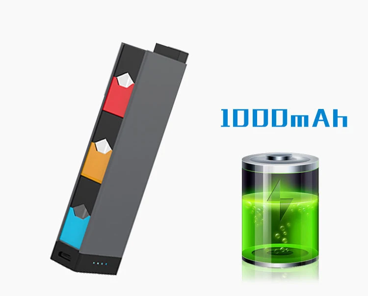 1000 мАч стиль FUUL Vape зарядное устройство для JUUL Vape комплект также подходит для juul электронной сигареты