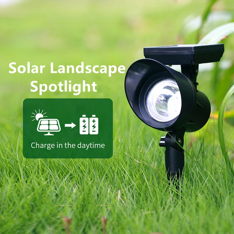 

Фирменный уличный светильник на солнечной батарее, водонепроницаемый садовый светильник для ландшафта, двора, лужайки, уличное проекционн...