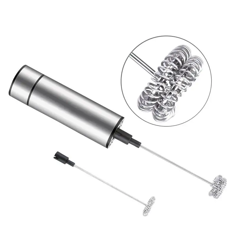 Электрический молокоотсос из нержавеющей стали необычный кофе молочный мешалка