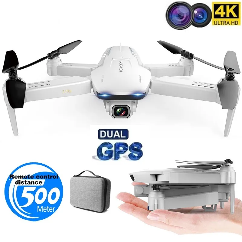 

GPS Drone S162 4K 1080P HD Camera 5G WIFI FPV Foldable Quadcopter One-Key Return RC Distance 500 Meters Long Battery Life