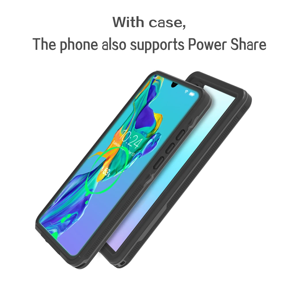 JONSNOW, водонепроницаемый чехол для huawei P30 Pro, для плавания, дайвинга, открытый противоударный чехол для mate 20 Pro P30 P20 Lite, полная защита