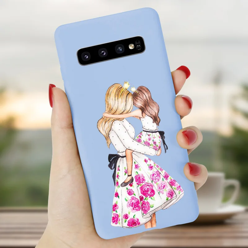Супер или «I Love Mama» для телефона Funda для samsung A70 A50 A40 A30 A20 A10 A7 A6 плюс A8 A5 чехол карамельный Мягкий силиконовый чехол