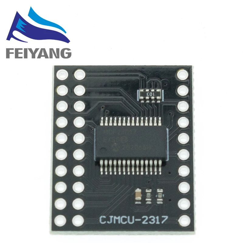 MCP23017 модуль последовательного интерфейса IIC I2C SPI MCP23S17 двунаправленный 16 битный