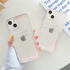 Прозрачный мягкий чехол для iPhone 13 11 12 Pro Max Mini X XS XR 7 8Plus SE2020