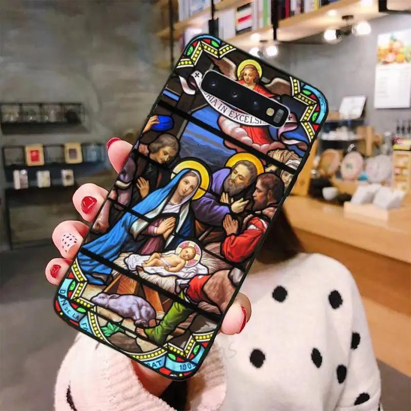 

Virgin Mary Christian religion faith Phone Cases For Samsung A50 A51 A71 A20E A20S S10 S20 S21 S30 Plus ultra 5G M11 funda shell