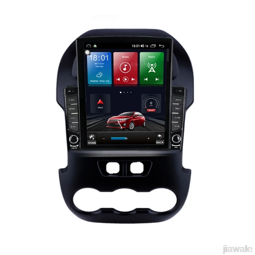

9.7" octa-core tesla style vertical screen Android 10 Car GPS Stereo Multimedia for Ford Ranger 2011-2014