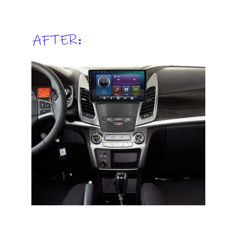 Автомобильное радио для Ssangyong Korando 3 Actyon 2 2013-2017 Авторадио GPS-навигатор аудиоплеер
