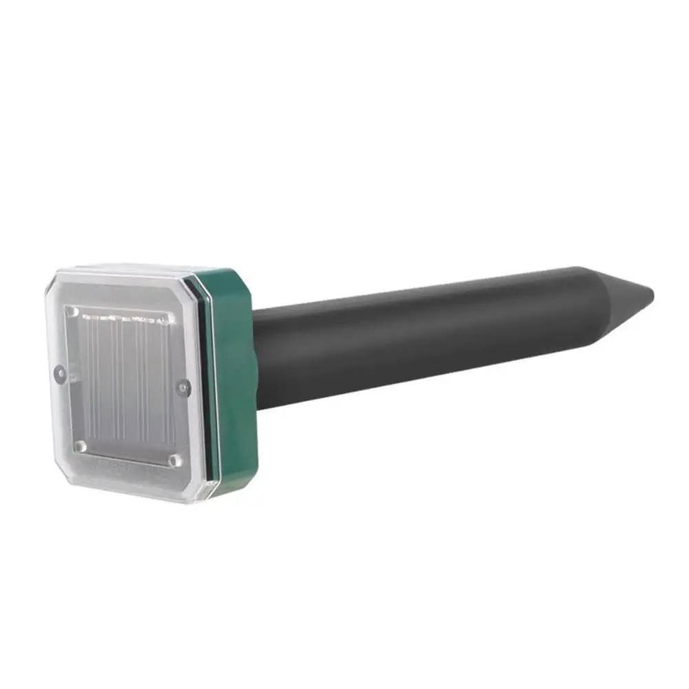 

2/4Pcs Mole Rat Repellent Solar Ultrasonic Repeller Bat Garden Pest Deterrent Outdoor Ultrasonic Pest Repeller Mouse Trap Device
