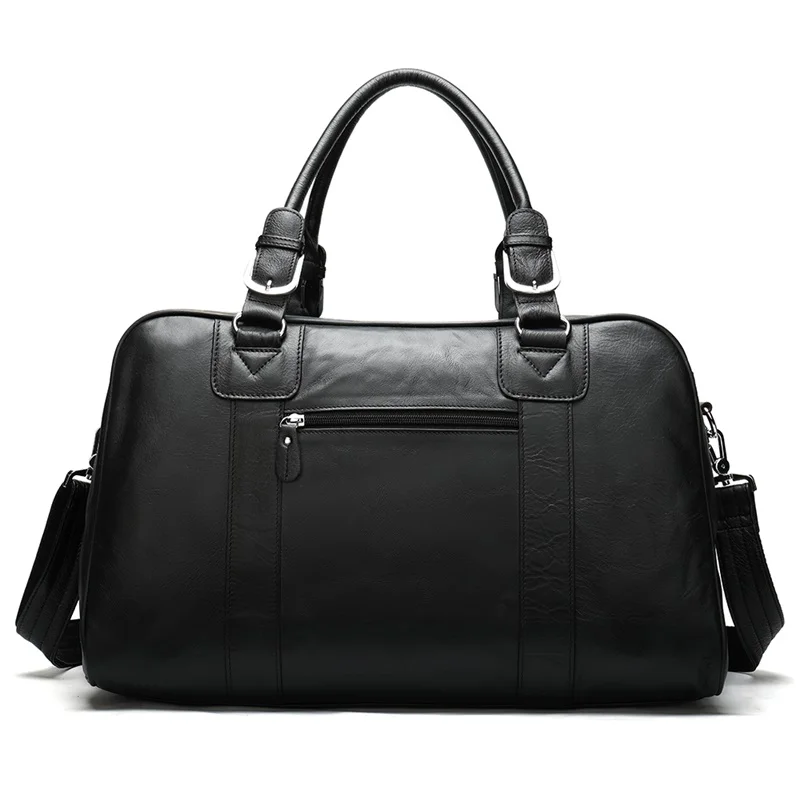 WESTAL большие вместительные мужские дорожные сумки из натуральной кожи