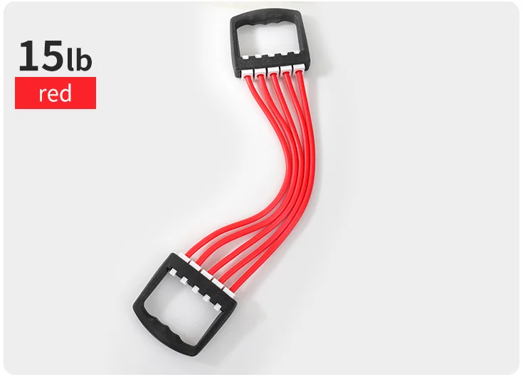 

Sports chest expansion rubber rope elastic rope back muscle strength training adjustable tension rope