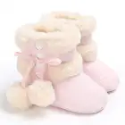 Обувь для новорожденных, из хлопка и мягкой резины, 7 цветов, зима 2019, зимние сапоги для детей