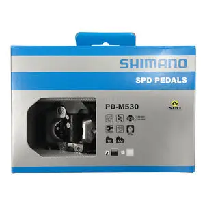 Shimano, педали, PD-M530, черный, MTB, горный, XC, без клипса, для велосипеда, SPD, для велоспорта, педаль, inc., бутсы, M530, педаль для велосипеда - Цвет: black