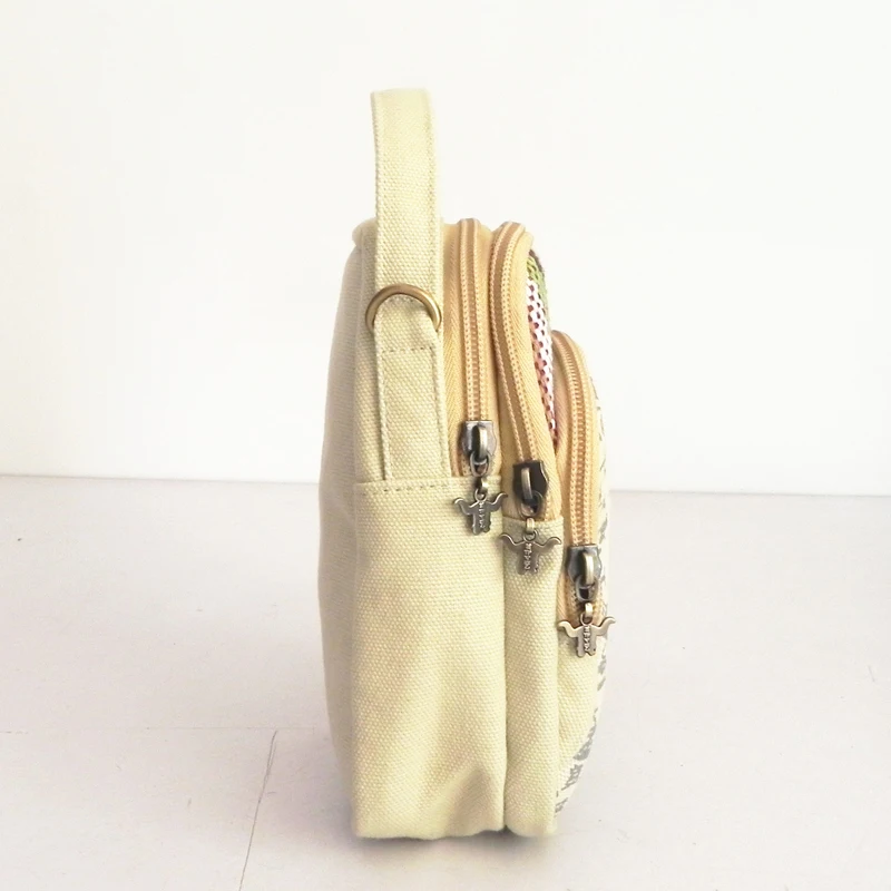 Милая Женская этническая сумка через плечо винтажный Плетеный Кошелек для монет