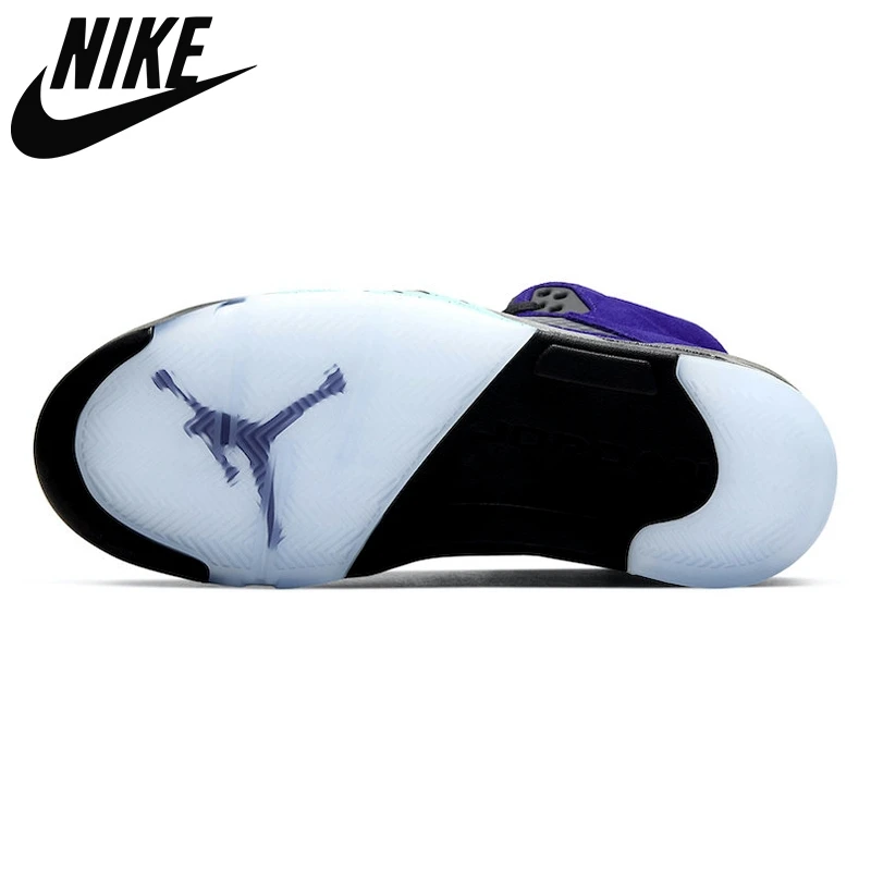 

NK Air AJ 5 Basketball Shoes Neon What The AJ 5 Comfortable Breathable Sneakers Shoes 7-13