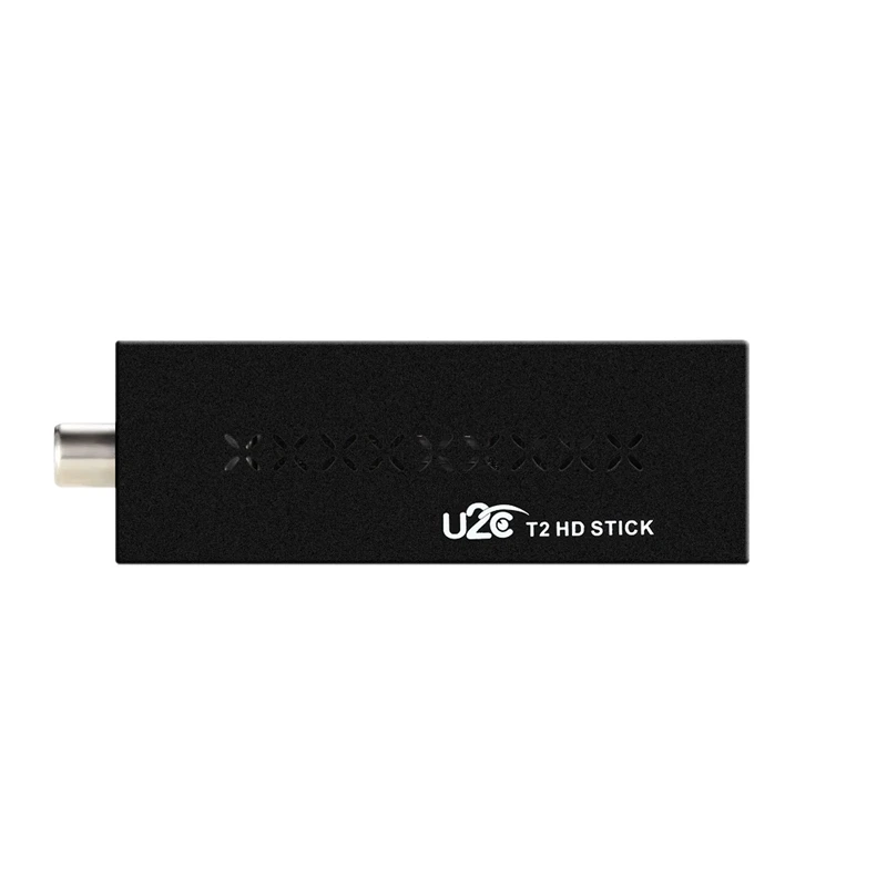 black satxtrem u2c мини dvb t2 приемник tv tuner приставка тюнертв приставка dvb t2 приемник full hd 1080p тв приставка dvb t2 для России - Цвет: black