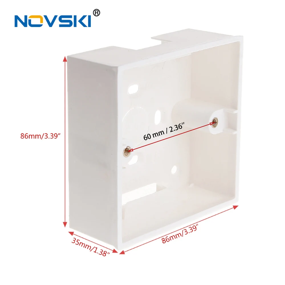 Распределительная коробка для выпечки черного цвета внешняя Монтажная выходная