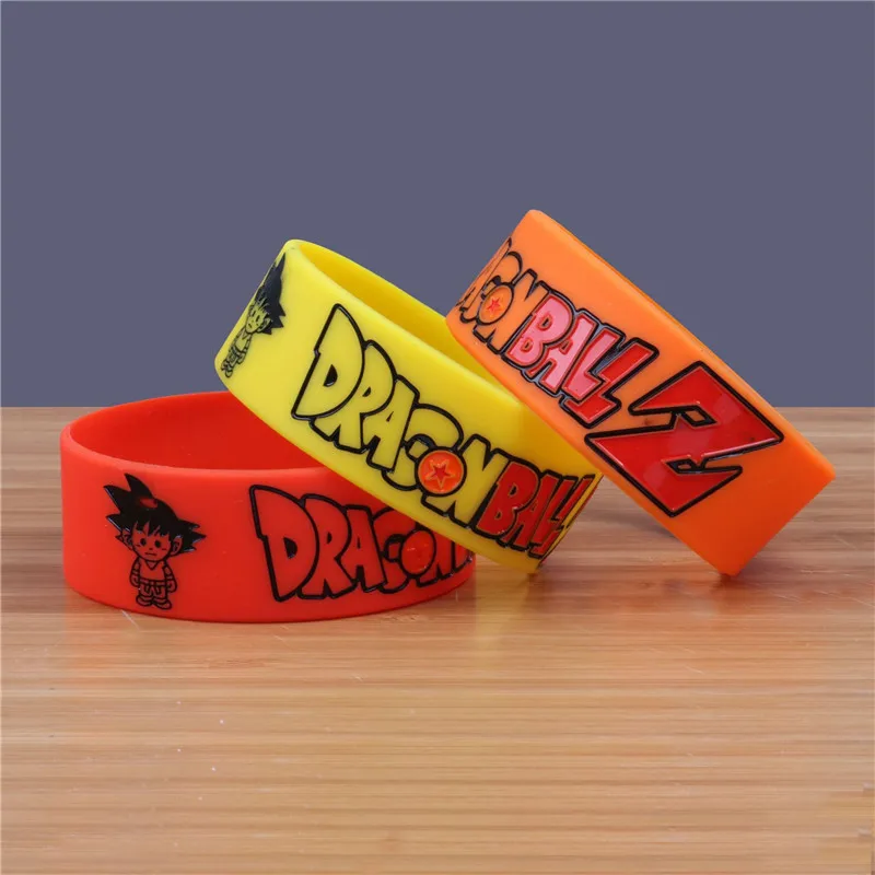 

1pc Cartoon Anime Dragon Color Silicone Bracelet For Women High Quality Bracelets Men Jewelry Wholesale 19201