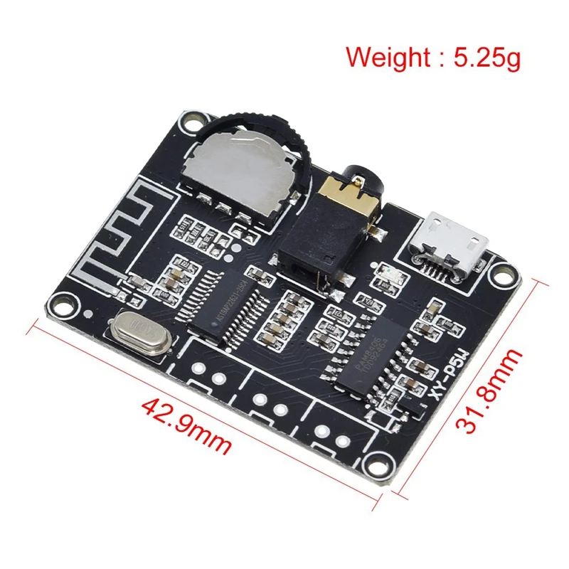 3 Вт/5 Вт PAM8406 Bluetooth стерео модуль усилителя мощности звука DC3.7 5V XY P5W для Arduino Diy