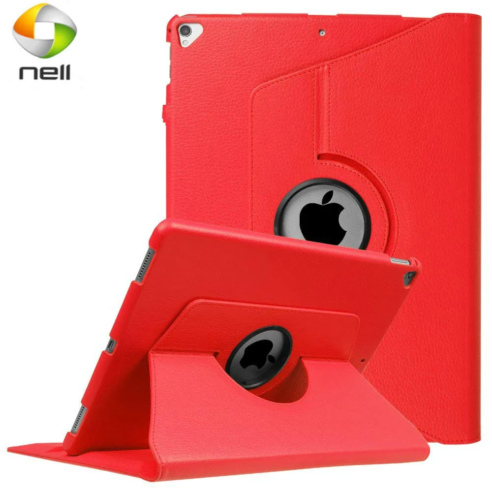 

Case for iPad Pro 12.9 2017 10 Colors PU Leather Cover 360 Rotating Bracket Smart Cover Case for iPad 12.9"2018 2020 case fundas