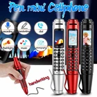 SERVO Pen mini Мобильный телефон 0,96 дюйма крошечный GSM Две SIM-карты камера фонарик мини-телефон