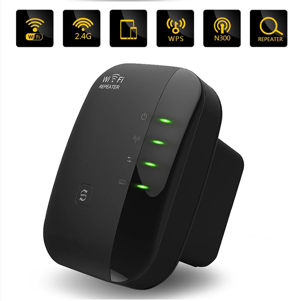 Office Internet Amplifier Mini High Speed Plug Reliable Signal Booster Range Extender Wireless WIFI Repeater Ethernet Port Home