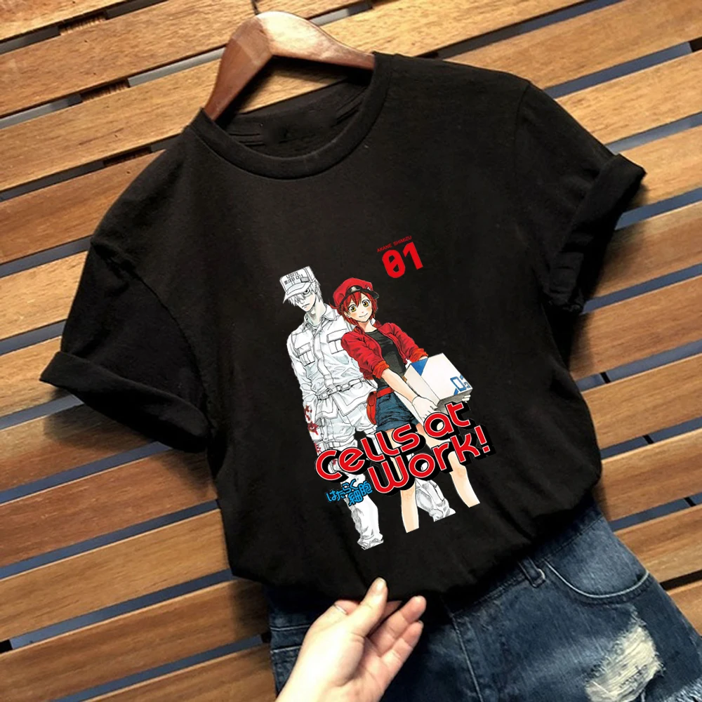 

Cells at Work T-shirt Casual Tee Unisex