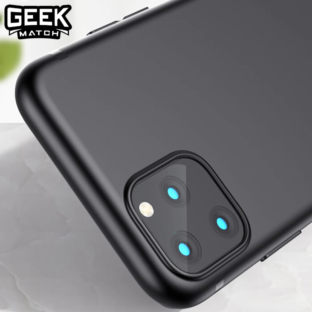 Матовый чехол для iphone 11 pro max мягкий термополиуретановый geekmatch Ультратонкий