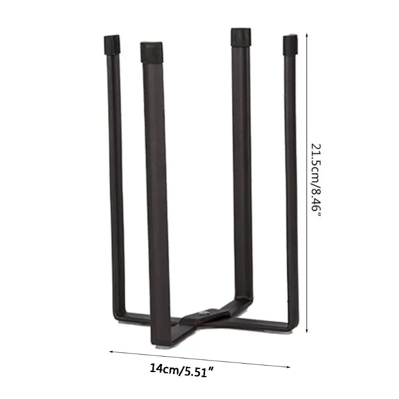 

Kitchen Tower Stand Plastic Bag Holder Multifunction Cup Bottles Dry Rack Shelf