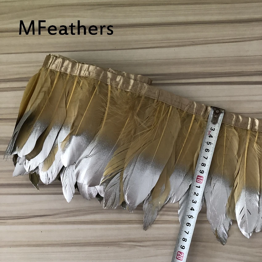 MFeathers светильник фиолетовый окрашенное гусиное перо планки 15-20 см Высота серебро
