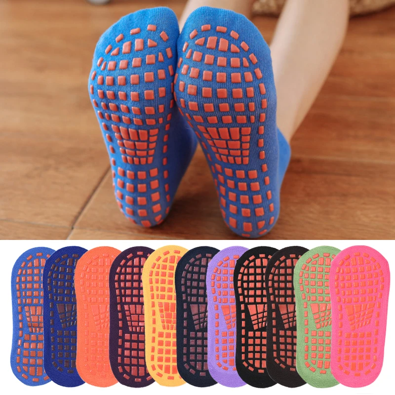 

1 Pcs Silicone Soft Socks Women Anti-Skid Sports Compression Socks Indoor Floor Footwear Gym Fitness Yoga Pilates Socks Slippers