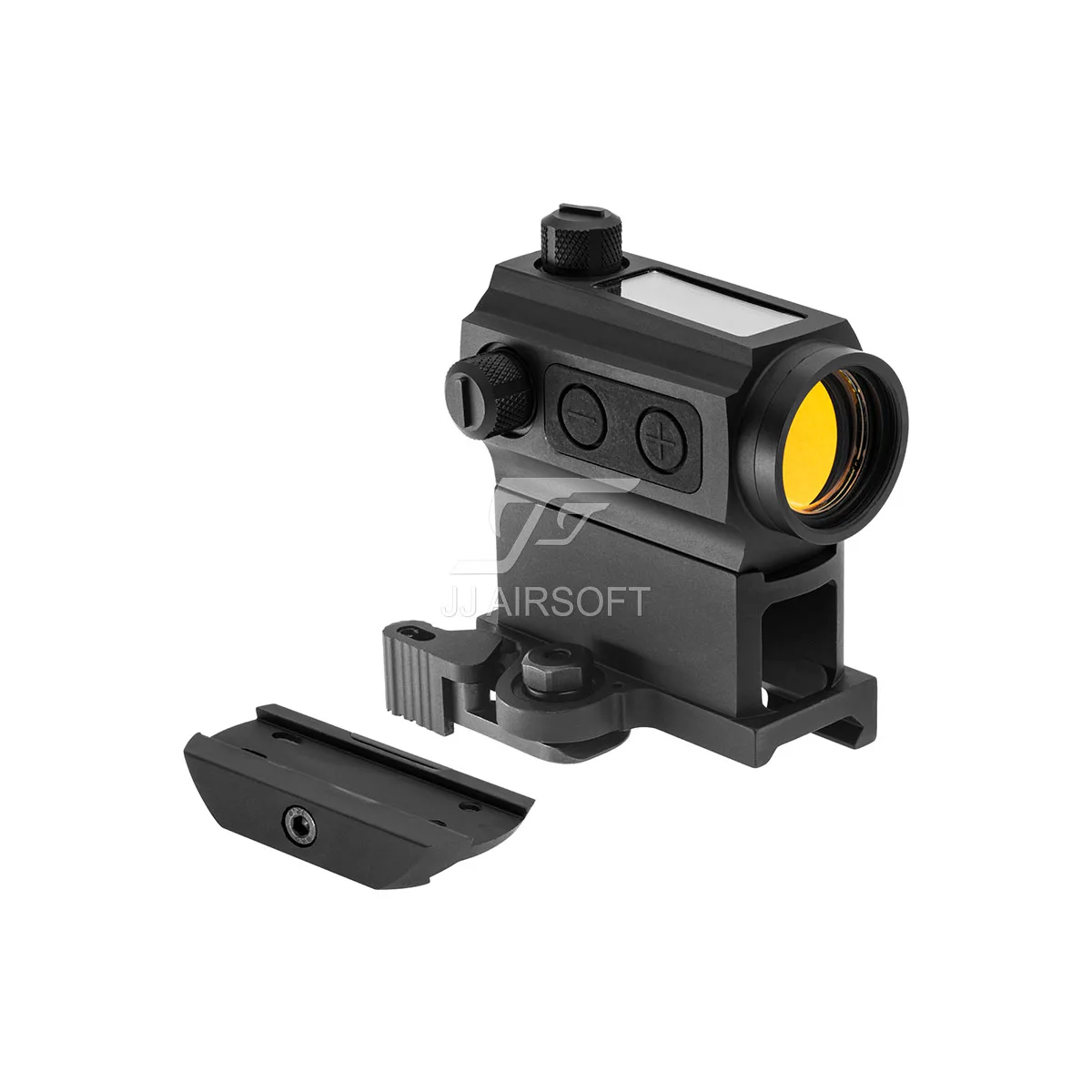 

JJ Airsoft Solar Power Red Dot Sight with QD Riser Mount and Low Mount HS503C HS403C IPSC