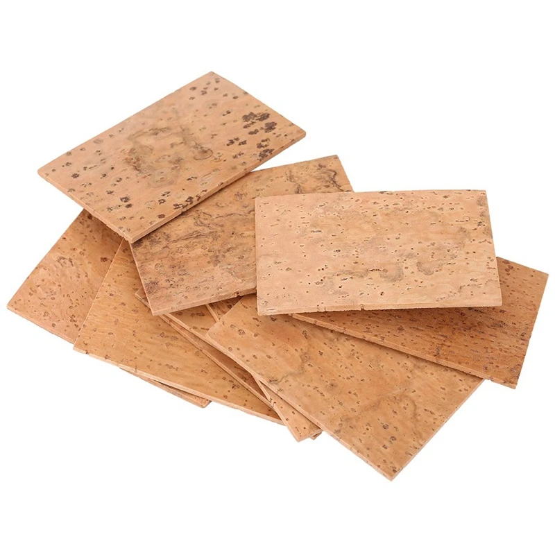 

10 Pcs Universal Sax Saxophone Neck Joint Cork Sheet for Alto/Soprano/Tenor
