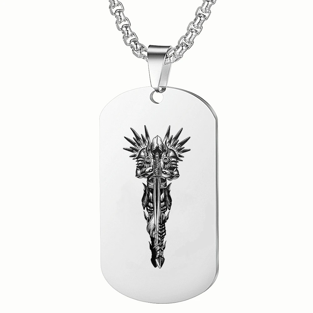 

Customized Photo Pendant Necklace Stainless Steel Engraved Name Date Personalized Women Jewelry Gift