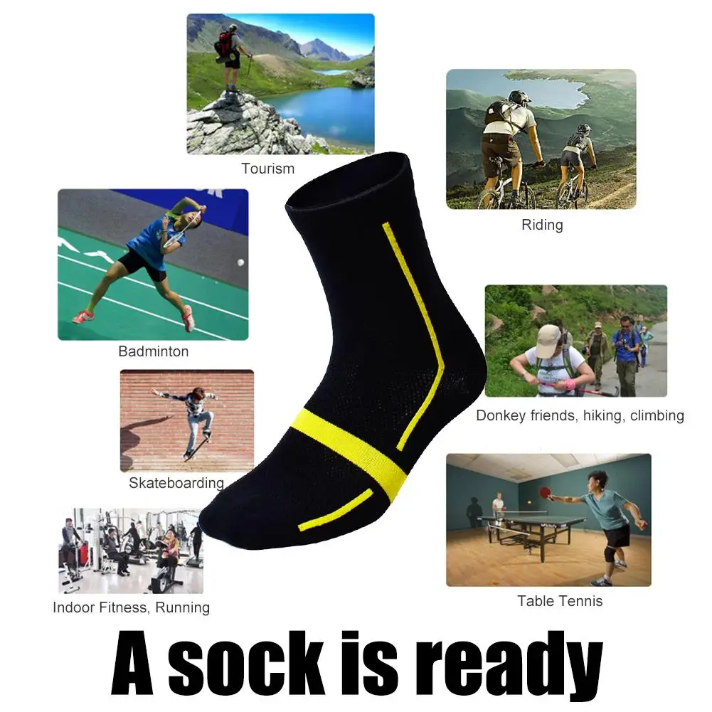 

Unisex Breathable Cycling Wicking Socks Wide Scope of Application Work Exquisite Creative Women Men Outdoor Sports Socks